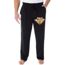 Animaniacs Men's Wakko Yakko Dot Pinky And The Brain Loungewear Pajama Pants Black -Intimo GUEST dd01743d 8b46 42ec 9c83 0965e6ebafca
