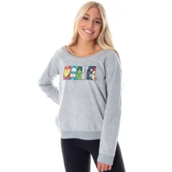 Marvel Comics Women's Avengers Heroes Long Sleeve Pullover Sleep Shirt Top 9 Marvel Comics Women's Avengers Heroes Long Sleeve Pullover Sleep Shirt Top -Intimo GUEST ddd86406 d7ca 4e37 959a edf579f39226