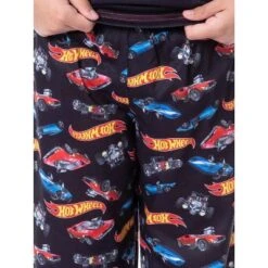 Hot Wheels Cars Boys' Challenge Accepted Raglan Sleep Pajama Set Black -Intimo GUEST dde6a1d7 6460 40a1 9bd5 fc1cc2ef962e