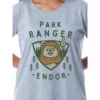 Star Wars Womens' Ewok Park Ranger Endor Nightgown Sleep Pajama Shirt Grey -Intimo GUEST deb0e2d7 4879 4728 86cc b68b91b7f8a3