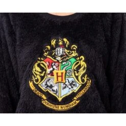 Harry Potter Womens' Hogwarts Crest Sweater And Shorts Sleep Pajama Set Black -Intimo GUEST e7fbf943 d9d5 47e8 ac81 eff770ad5514