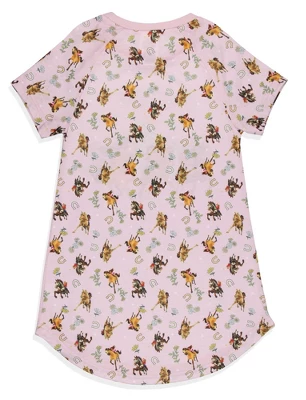 Girls' Spirit Untamed Movie Believe In Your Dreams Nightgown Sleep Pajama Pink 6 Girls' Spirit Untamed Movie Believe In Your Dreams Nightgown Sleep Pajama Pink - Image 4