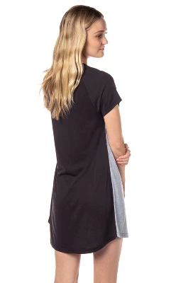 Harry Potter Juniors' Wizarding World Hogwarts Crest Sleep Pajama Nightgown Grey 4 Harry Potter Juniors' Wizarding World Hogwarts Crest Sleep Pajama Nightgown Grey - Image 3