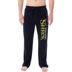 DreamWorks Shrek Men's Movie Film Title Logo Character Sleep Pajama Pants Black 7 DreamWorks Shrek Men's Movie Film Title Logo Character Sleep Pajama Pants Black -Intimo GUEST ec3d0a85 ed3d 456c 8255 b7927289a15d