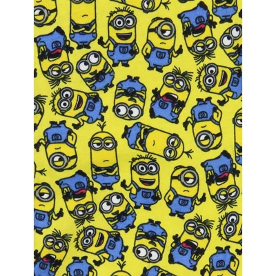 Despicable Me Boys' Minions Crew Bob Stuart Phil Kevin Sleep Pajama Set Yellow 4 Despicable Me Boys' Minions Crew Bob Stuart Phil Kevin Sleep Pajama Set Yellow - Image 2