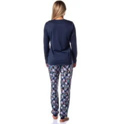 Disney Women's Lilo & Stitch Christmas Character Jogger Sleep Pajama Set Multicolored -Intimo GUEST edddbfde 3d4e 48ea 87fe f09f339a639a