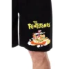 The Flintstones 1985 Mens' Cartoon TV Show Characters Sleep Pajama Shorts Black -Intimo GUEST ee57e508 ce29 4791 b5af 681e67fc784a