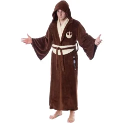 Star Wars Adult Obi-Wan Kenobi Jedi Fleece Robe Bathrobe For Men Women Brown 11 Star Wars Adult Obi-Wan Kenobi Jedi Fleece Robe Bathrobe For Men Women Brown -Intimo GUEST f05d7f9a 8d3f 4f78 ae62 3a58258546f2