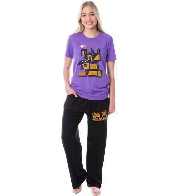 Scooby-Doo Womens' Haunted House The Mystery Machine Sleep Pajama Set Multicolored 5 Scooby-Doo Womens' Haunted House The Mystery Machine Sleep Pajama Set Multicolored - Image 3