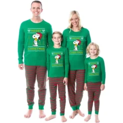 Peanuts Christmas Ugly Sweater Tight Fit Cotton Family Pajama Set 9 Peanuts Christmas Ugly Sweater Tight Fit Cotton Family Pajama Set -Intimo GUEST f2258987 3751 4331 8a51 4915255dacd0