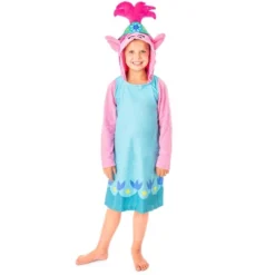 Dreamworks Trolls Movie Girls' Poppy Hooded Costume Nightgown Sleep Shirt Multicolored 11 Dreamworks Trolls Movie Girls' Poppy Hooded Costume Nightgown Sleep Shirt Multicolored -Intimo GUEST f290e0b6 276b 47ee 81d6 c43cab04e87f
