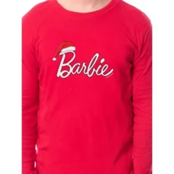 Barbie Family Christmas Logo Santa Unisex Sleep 2 Piece Pajama Set Adult 9 Barbie Family Christmas Logo Santa Unisex Sleep 2 Piece Pajama Set Adult -Intimo GUEST f2f702c5 d670 4c05 ac9e e45db3e8334d