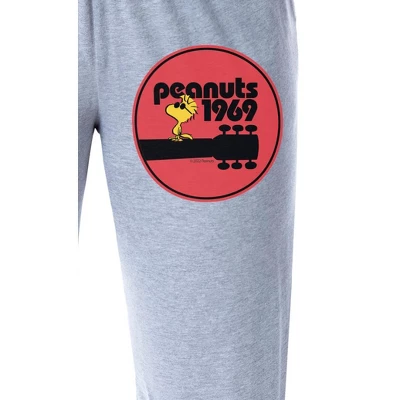 Peanuts Womens' Classic Woodstock Character 1969 Sleep Pajama Pants Grey 3 Peanuts Womens' Classic Woodstock Character 1969 Sleep Pajama Pants Grey
