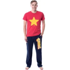 Steven Universe Mens' TV Show Costume Star Character Sleep Pajama Set Multicolored -Intimo GUEST f454f8a3 e49d 4e0c 8ba7 35f1990f883d