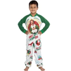 Elf The Movie Kids' OMG Santa! I Know Him! One Piece Sleeper Pajama -Intimo GUEST f471363a 7a13 492c 8712 b2c86eb942ff