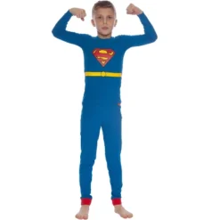 DC Comics Boys Classic Superman Outfit Costume Kids Pajama Set 7 DC Comics Boys Classic Superman Outfit Costume Kids Pajama Set -Intimo GUEST f54ea437 50b4 4201 9ce0 bf649551b042