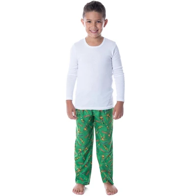 Nickelodeon Boys' Teenage Mutant Ninja Turtles TMNT Kids Pajama Pants Green 4 Nickelodeon Boys' Teenage Mutant Ninja Turtles TMNT Kids Pajama Pants Green - Image 2