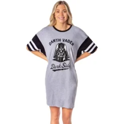 Star Wars Womens' Distressed Darth Vader Nightgown Sleep Pajama Shirt Grey -Intimo GUEST fa6b5d23 9cba 4d59 af19 6fa7fc922487