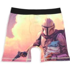 Star Wars Mens' The Mandalorian 2 Pack Boxers Underwear Boxer Briefs Grey 10 Star Wars Mens' The Mandalorian 2 Pack Boxers Underwear Boxer Briefs Grey -Intimo GUEST faae7f1f b92b 414b b78c 433705fe6704