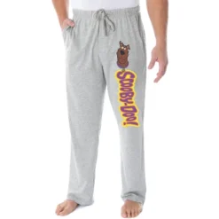 Scooby Doo Men's Scooby Head Cartoon Script Logo Sleep Lounge Pajama Pants Heather Grey -Intimo GUEST fb5820de e652 45c6 b738 3b6d72ce340c
