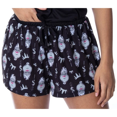 Disney Villains Women's Vixen Ursula Shirt And Shorts 2 Piece Pajama Set 5 Disney Villains Women's Vixen Ursula Shirt And Shorts 2 Piece Pajama Set - Image 3
